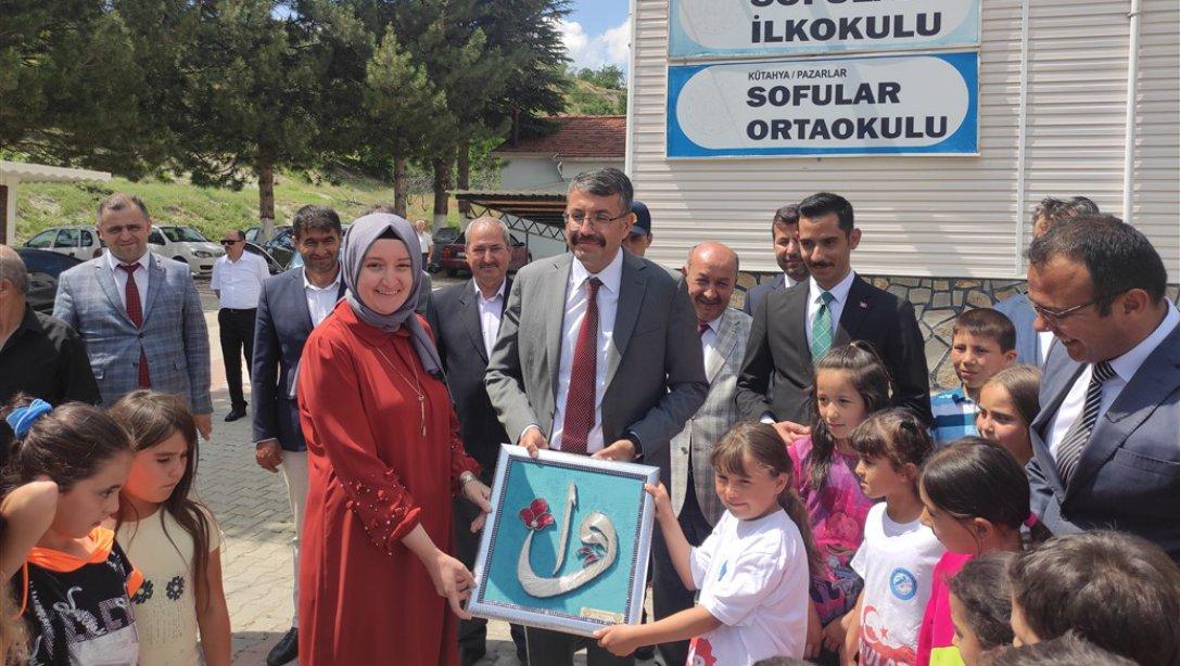 Sayın Valimiz Ali ÇELİK Sofular İlkokulu ve Sofular Ortaokulunu Ziyaret Etti !!!