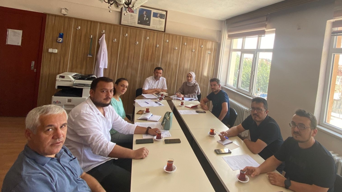  2025-2026 Eğitim Öğretim Yılı Sene Başı Eğitim Kurumları Müdürleri Toplantısı